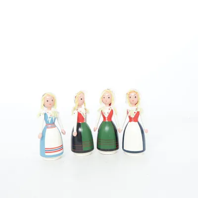 Figurin (Flerfärgad) från Nittsjö