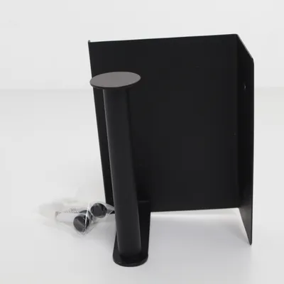 Toiletrolhouder (Zwart)
