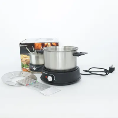 Fondueset (Zwart) van Ambiano
