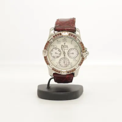 Wristwatch (Red, Silver) from Festina