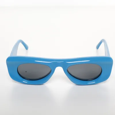 Zonnebril (Blauw) van Simon Miller x Mango