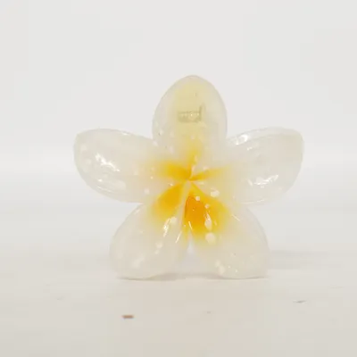 Pince à cheveux (Blanc, Jaune)