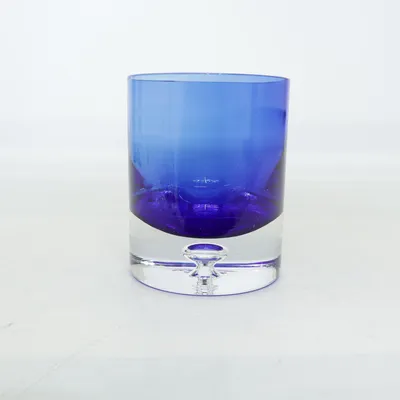 Whiskeyglas (Blå, Transparent)