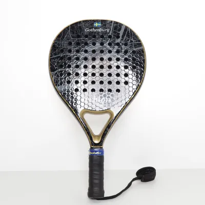 Padel racket (Zwart, Grijs, Meerkleurig) van Techton