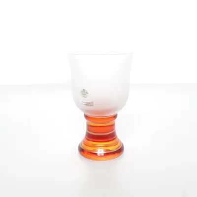 Vaas (Rood, Transparant) van Sea Glasbruk