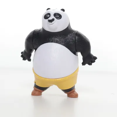 Actionfigur (Svart, Vit, Gul)