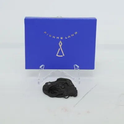 Broche (Noir) Métal inconnu