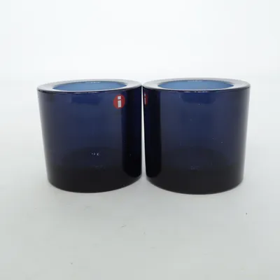 Waxinelichthouder (Blauw) van Iittala