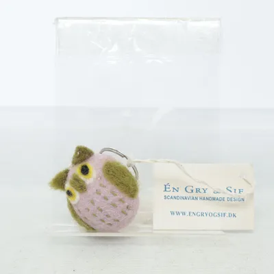 Nyckelring (Rosa, Grön) från Én Gry & Sif