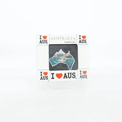 Coasters (Sort, Flerfarvet) fra Australia