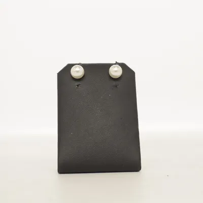 Earrings (White) from Guldfynd by Bianca Plastic