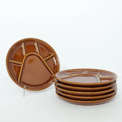 Serving platter (Brown) from France