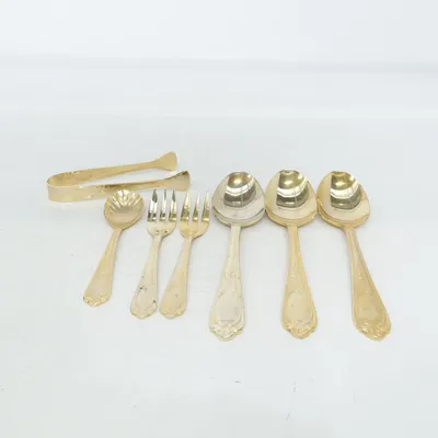 Bestick (Guldfärgad) från Harter