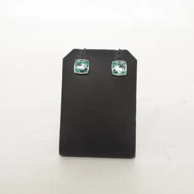 Earrings (Turquoise) from Swarovski Unknown metal