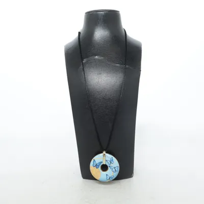 Necklace (Blue, Black, Gold) from Goebel Unknown metal