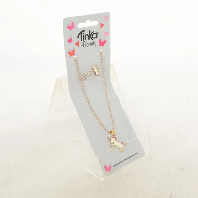 Parure de bijoux (Or, Blanc, Multicolore) de Tinka Métal inconnu