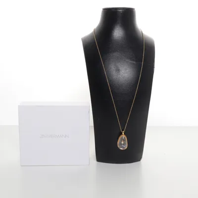 Halsband (Guldfärgad, Transparent) från Zimmermann Okänd metall