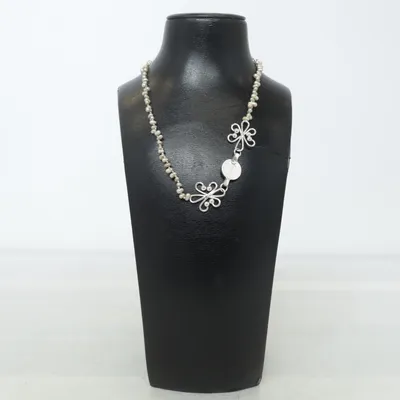 Halsband (Silverfärgad) från Snö of Sweden Okänd metall