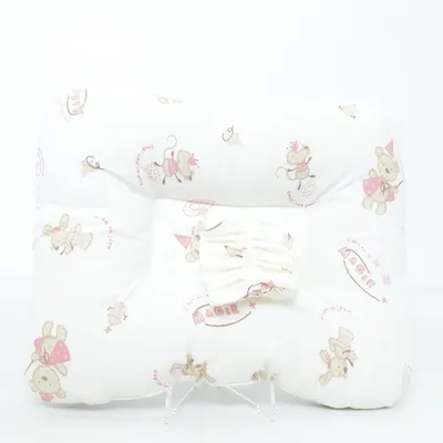 Spädbarnskudde (Vit, Rosa, Brun) från Magie