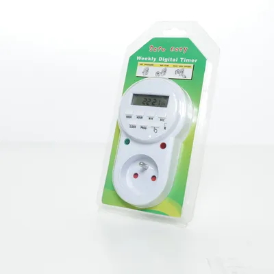 Schakelklok (Wit) van Safe
