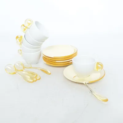 Beker (Geel, Wit) van Guzzini