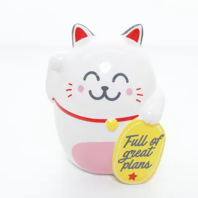 Money box (White, Multicolored)