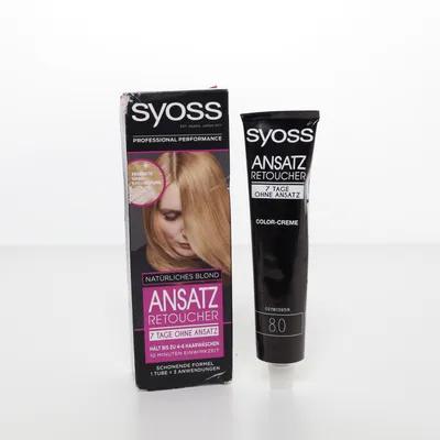 Hårfarve (Ansatz Retoucher Natürliches Blond) fra Syoss