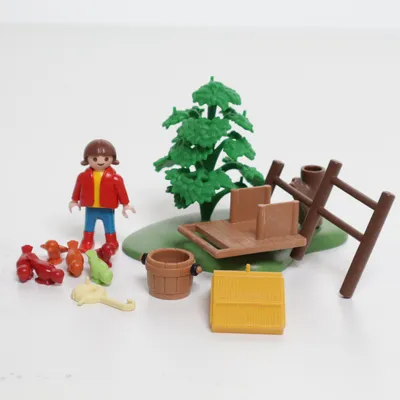 Building blocks (Green, Multicolored) from Playmobil