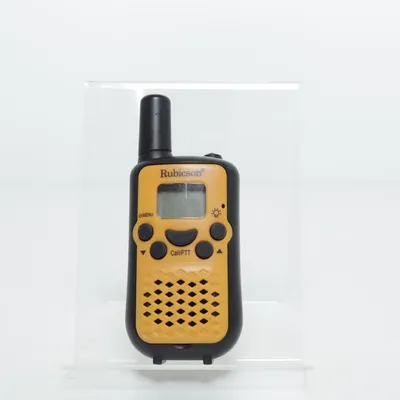 Walkie talkie (Svart, Gul) från Rubicson