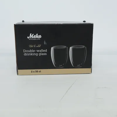 Dricksglas (Transparent) från Maku