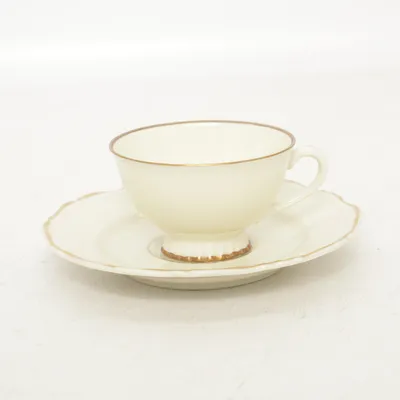 Tasse à café (Or, Beige) de Karlskrona Porslinsfabrik