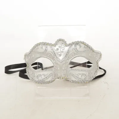 Masquerade-masker (Zilver)