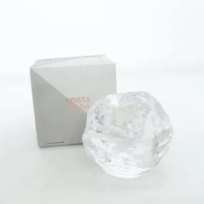 Candle holder (Snowball) from Kosta Boda