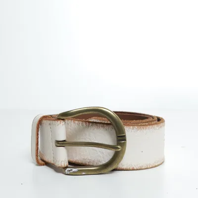 Bälte (Vit, Flerfärgad) från TCM Skinn