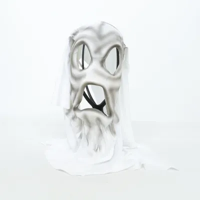 Masquerade-masker (Wit, Grijs)