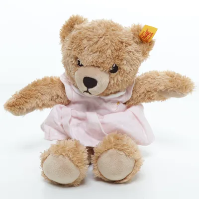 Zacht speeltje (Bruin, Roze, Wit) van Steiff