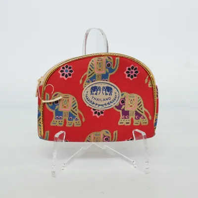 Portmonnä (Röd, Flerfärgad) från Thailand