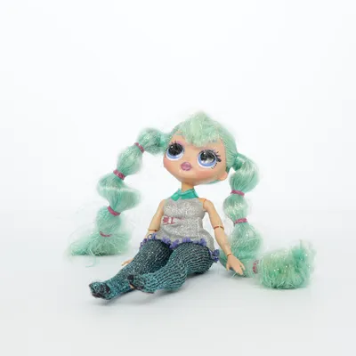 Docka (Grön, Silverfärgad, Blå)