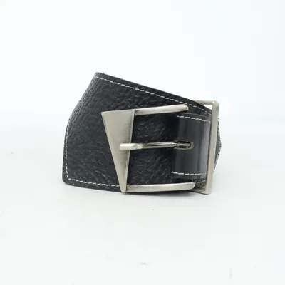 Bälte (Svart) Skinn