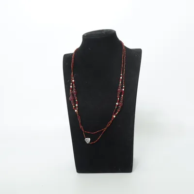 Collier (Rouge, Marron, Multicolore) de Pearls for Girls Métal inconnu