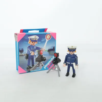 Leksaksfigur (Blå, Vit, Röd) från Playmobil