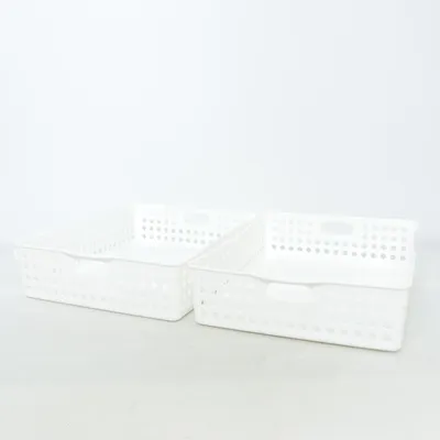 Förvaringskorg (Vit) från DollarStore