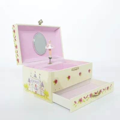 Boîte à musique (Beige, Rose, Multicolore)