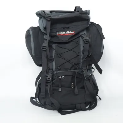 Wanderrucksack (Schwarz, Grau) von High Colorado