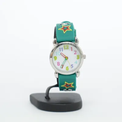 Armbandsur (Grön, Flerfärgad)