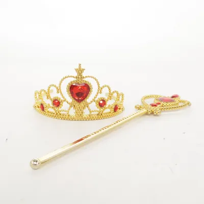 Costume accessories (Gold, Red)