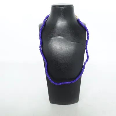 Halsband (Blå) från Afroart Plast