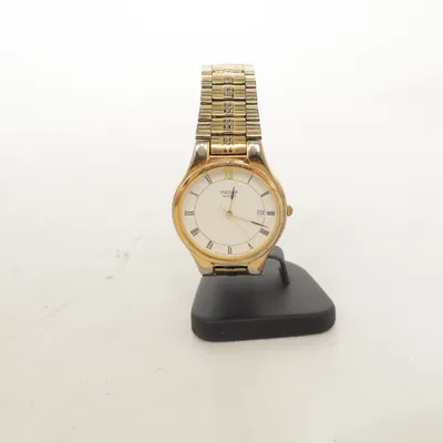 Wristwatch (Gold, White) from Pulsar