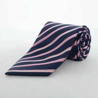 Tie (Blue, Pink) from Hawes & Curtis Silk