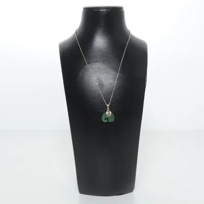 Halsband (Guldfärgad, Grön) från Edelstein Okänd metall